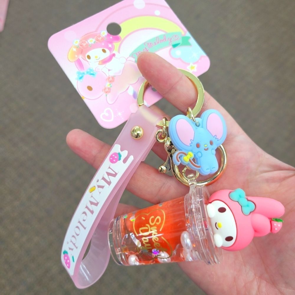 Brand New Sanrio My Melody Bubble Tea Keychain